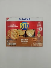RITZ Peanut Butter Sandwich Crackers 1.38 oz (8-Packs)