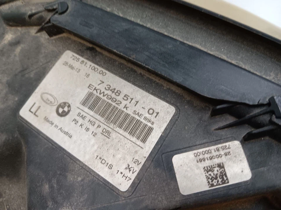 Адаптивный ксеноновый регулятор фар водителя подходит для BMW 740i 237672 13–15 годов выпуска - Изображение 3 из 4