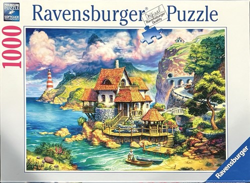 Ravensburger 1000 piece puzzle THE CLIFF HOUSE complete