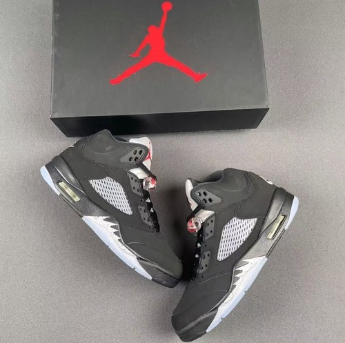 Jordan Air Jordan 5 "BLACK METALLIC REIMAGINED" Basketball Shoes Man High-Top