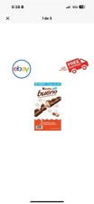 Kinder Bueno Chocolate and Hazelnut Chocolate Bars, 2 Bars, 1.5 oz, 20 Pack