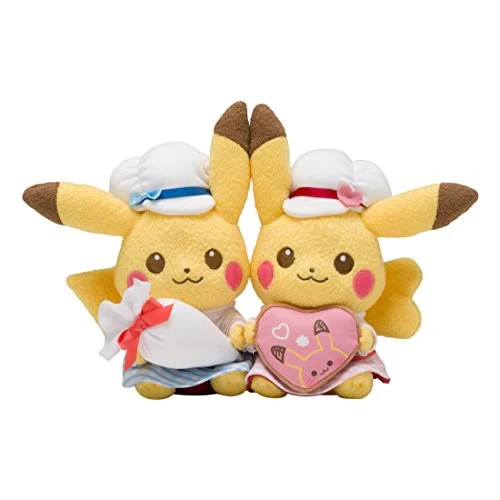 Pikachu's Sweet Treats Par Pokémon Centro Muñeco de Peluche San Valentín 7.5" Regalo Kawaii