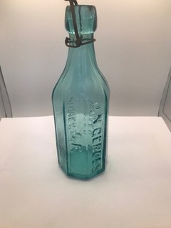 Western Blob Top Soda: 1870s J.N. Gerdes/SF/Mineral Water soda bottle