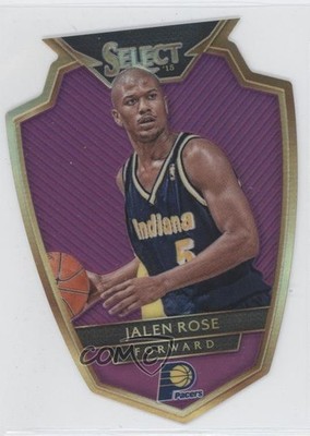 2014 Panini Select Premier Level Purple Die-Cut Prizm 50/99 Jalen Rose #180 4t0