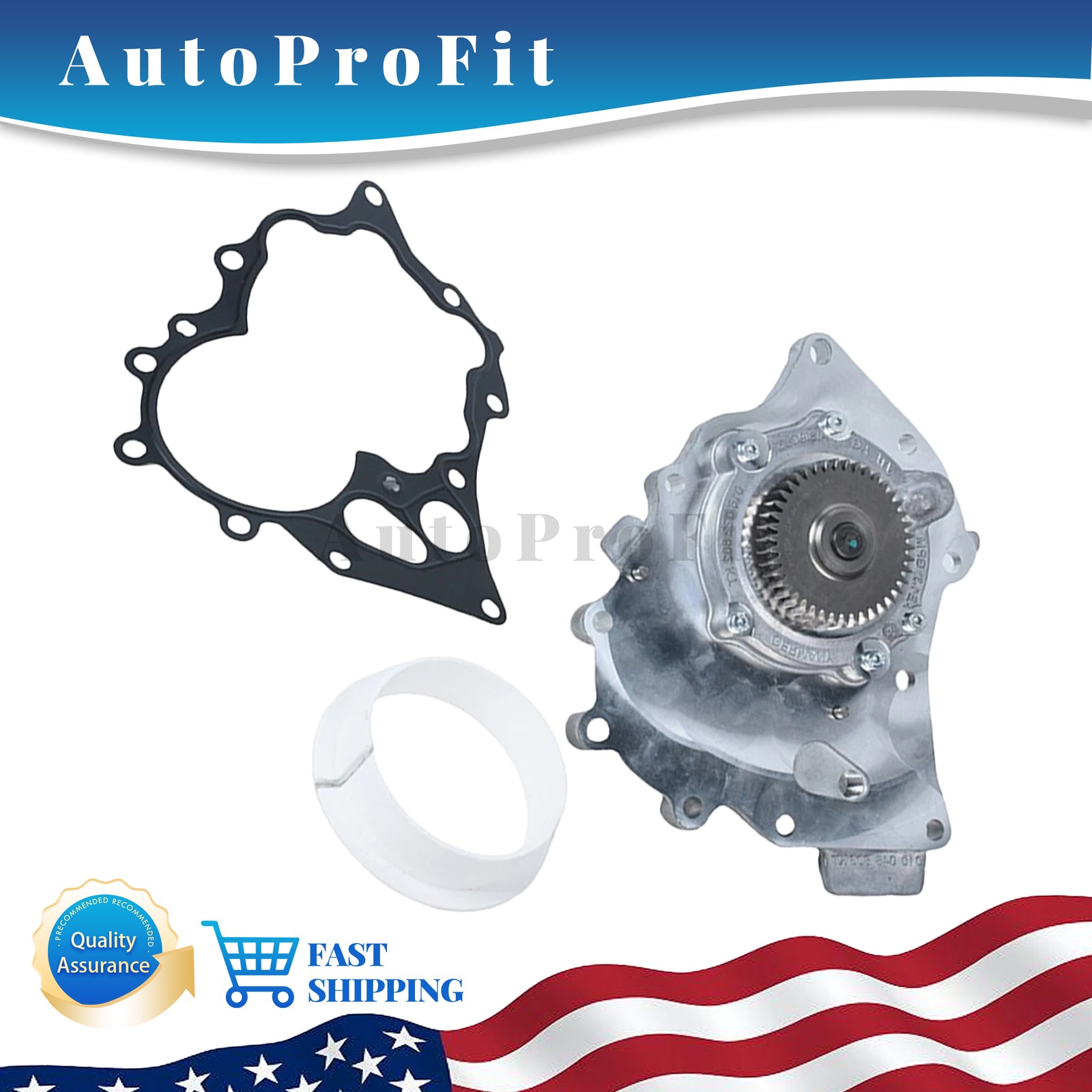 For Audi A8 S8 RS7 RSQ8 Cayenne Panamera Urus Bentley 4.0T Engine Water Pump US