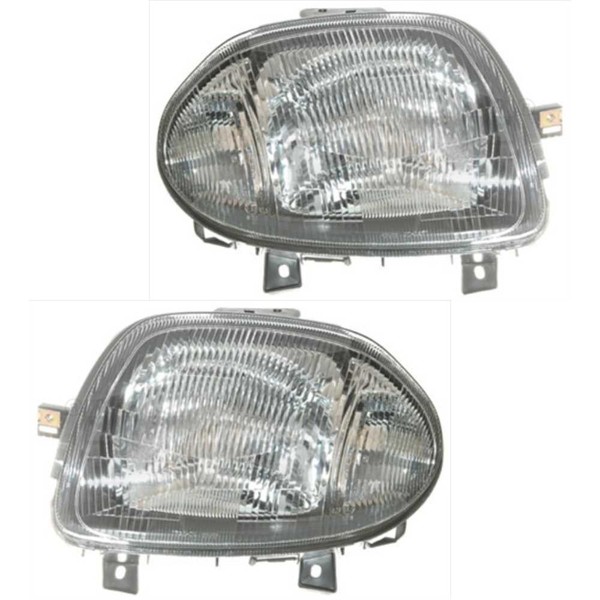 Scheinwerfer Set Rechts & Links H4 FüR Renault Clio II Bb_ Cb_-image