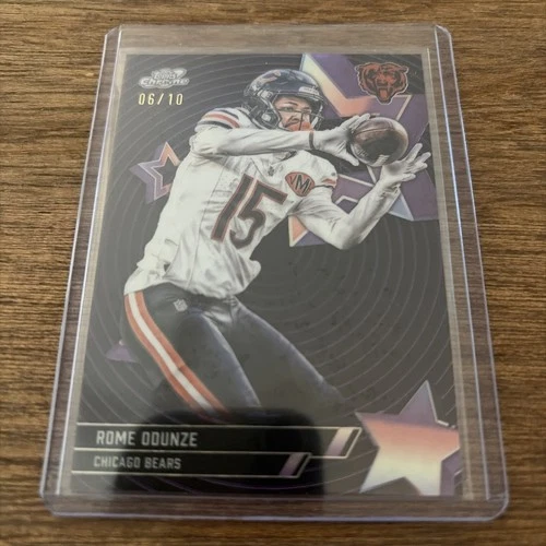 2025 Topps Cosmic Chrome Rome Odunze Base (RAW)