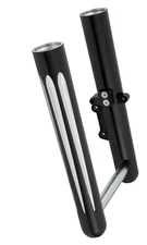 ARLEN NESS 40-512 Fork Legs - Black Anodized - Deep Cut - Dual Disc