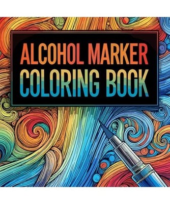 Alcohol Marker Coloring Book: 50 Mandala Coloring Pages for Relaxation & Stress 