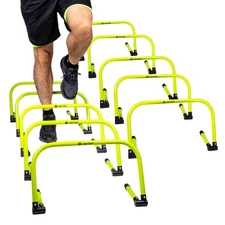 Body Sport Adjustable Athletic Speed Training Hurdles, Jumping & Speed Training