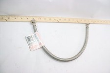 Fluidmaster Faucet Connector Braided Stainless Steel 3/8" Compression x 1/2"