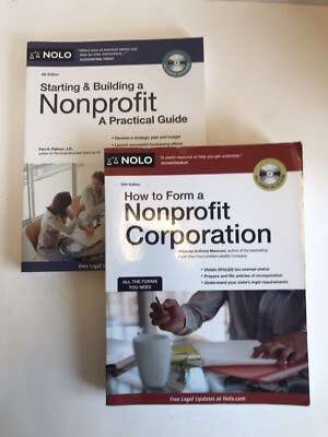 Nolo Nonprofit Guides Cd Rom Book Starting Building Corporation 1 Day Ship! 