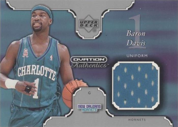2002-03 Upper Deck Ovation - Baron Davis #BD-U - 1 of 2