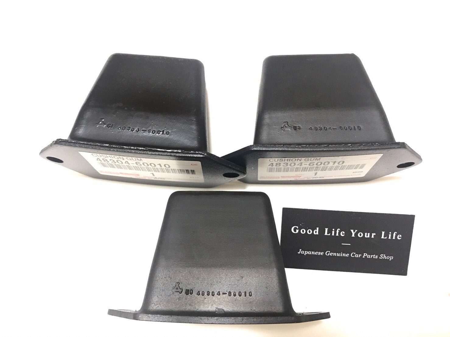 Toyota Land Cruiser FJ40 BJ40 Front Rear Spring Bumper Stop Set Genuine Japan