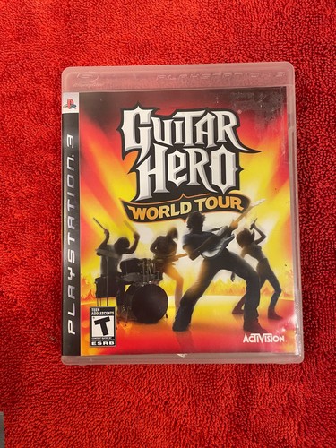 Guitar Hero World Tour (Sony PlayStation 3, 2008) Manual Complete PS3