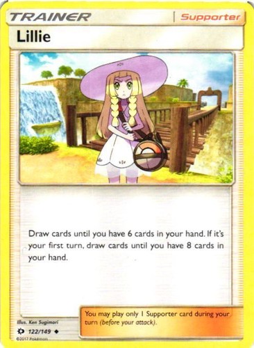 2017 Pokemon TCG Lillie 62/73 Uncommon Shining Legends Trainer