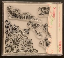 Bo Bunny Flourish Acrylic Stamp Set