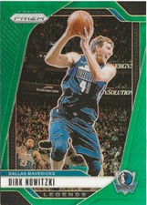 2024-25 Panini Prizm Dirk Nowitzki #272 Green Prizm SP Dallas Mavericks