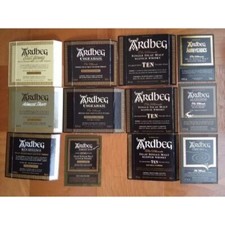 Ardbeg Whisky Box Labels Rare Collector's Set of 16 Including Discontinued ED