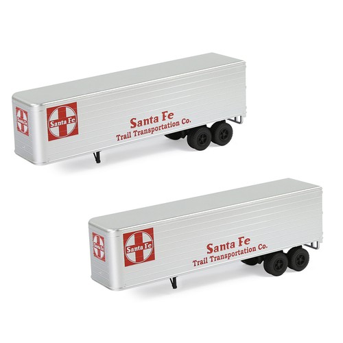 2 Units Evemodel Trailers HO Scale 1:87 Model Trailer for Railway Tractor C8765 - Picture 11 of 16