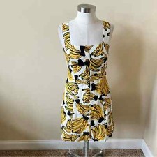 Farm Rio Bossa Banana Mini Dress In Print 17768