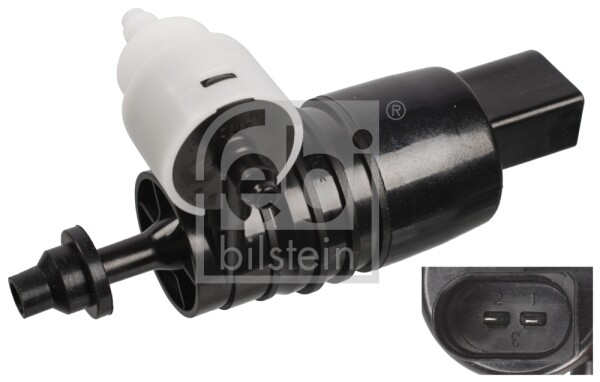 FEBI BILSTEIN 107463 Water Pump, window cleaning for BMW,MINI