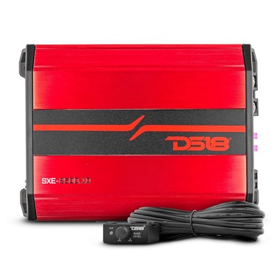 DS18 SXE-2500.1D/RD 1-CHANNEL 800W RMS CLASS D SUBWOOFER MONOBLOCK AMPLIFIER AMP