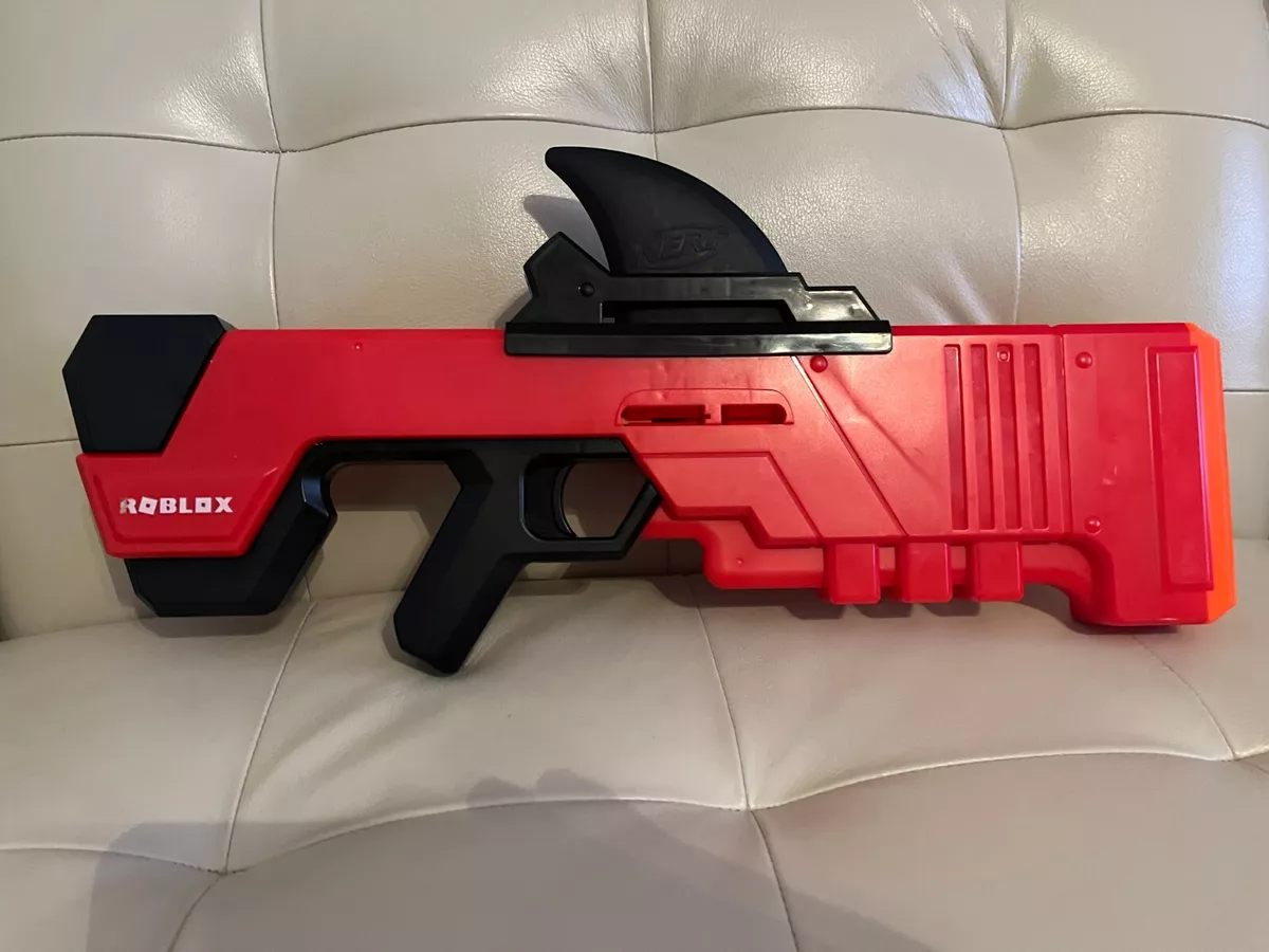 Roblox Nerf Gun MM2 Shark Seeker Foam Dart Gun Blaster Arsenal 3 Mega Darts