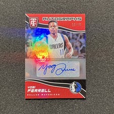 2017-18 Totally Certified YOGI FERRELL #TCA-YF 16/75 Dallas Mavericks AUTO CARD