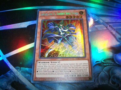 Giltia the D. Knight Soul Spear Limited Edition Secret Rare LDS3-EN137 Yu-Gi-Oh!
