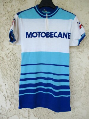 Maillot cycliste GAN RENAULT vintage années 70 shirt trikot jersey camiseta L/XL