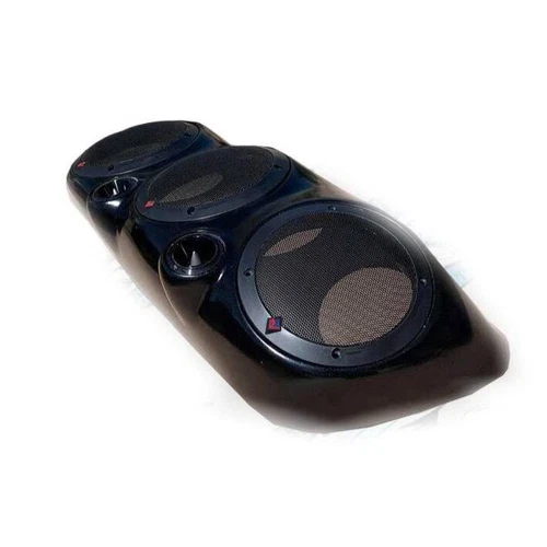 14-23 HARLEY SPEED BY DESIGN TRIPLE SIX SADDLEBAG SPEAKER LIDS (3) 6.5" 2 TWEETS