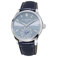 New Frederique Constant FC-285LNS5B6 Horological Light Blue Dial mens watch
