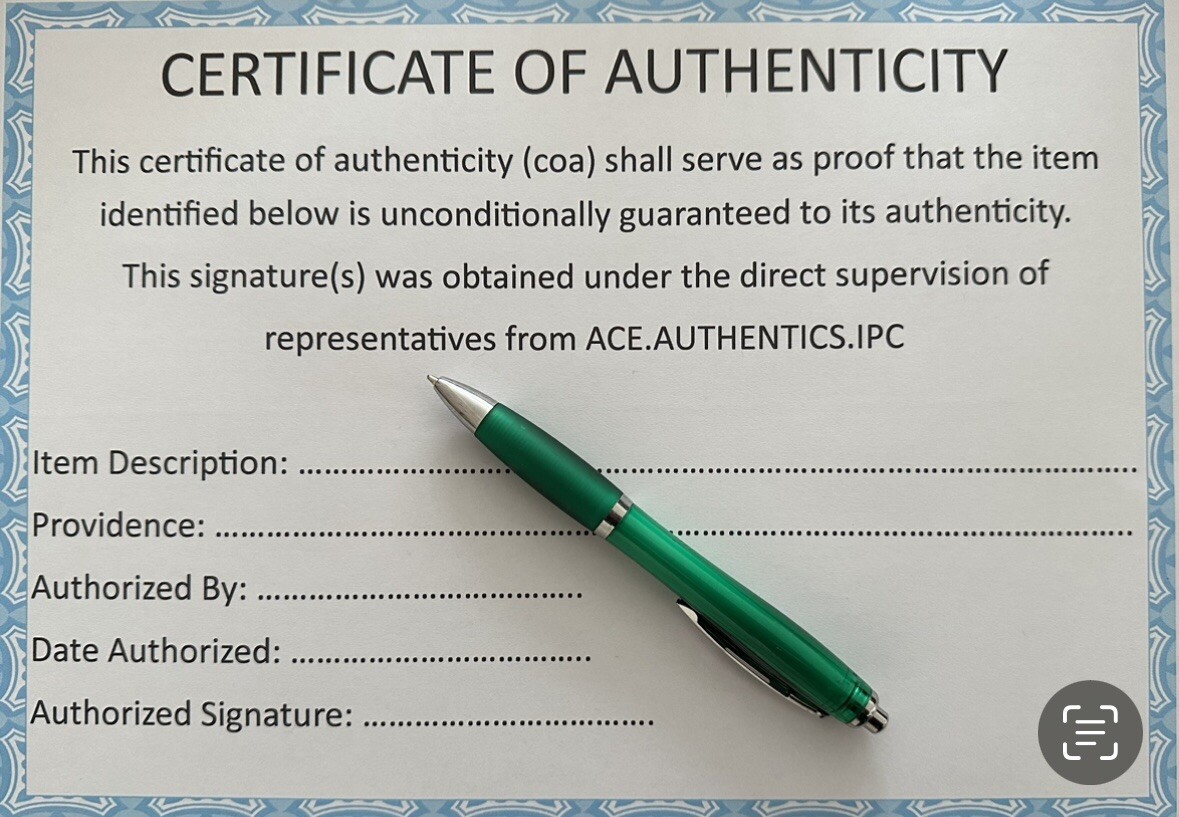 Autographe Nesta – AC Milan – Carte Non Gradée 799003