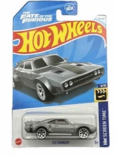 Hot Wheels 2024 HW Screen Time 6/10 Gray Dodge Ice Charger MOPAR