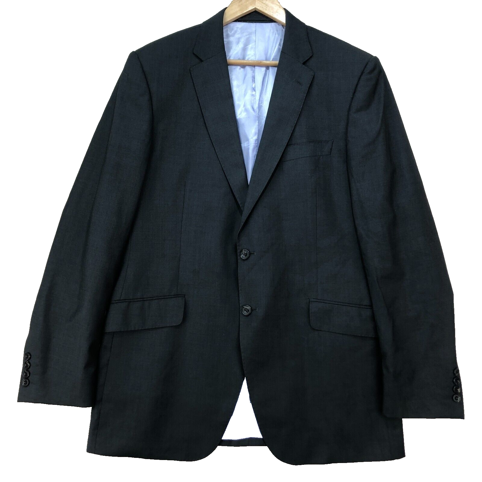 FILA Giacca blazer uomo Savile Row Reda Super 110s grigio misto lana taglia UK 44R