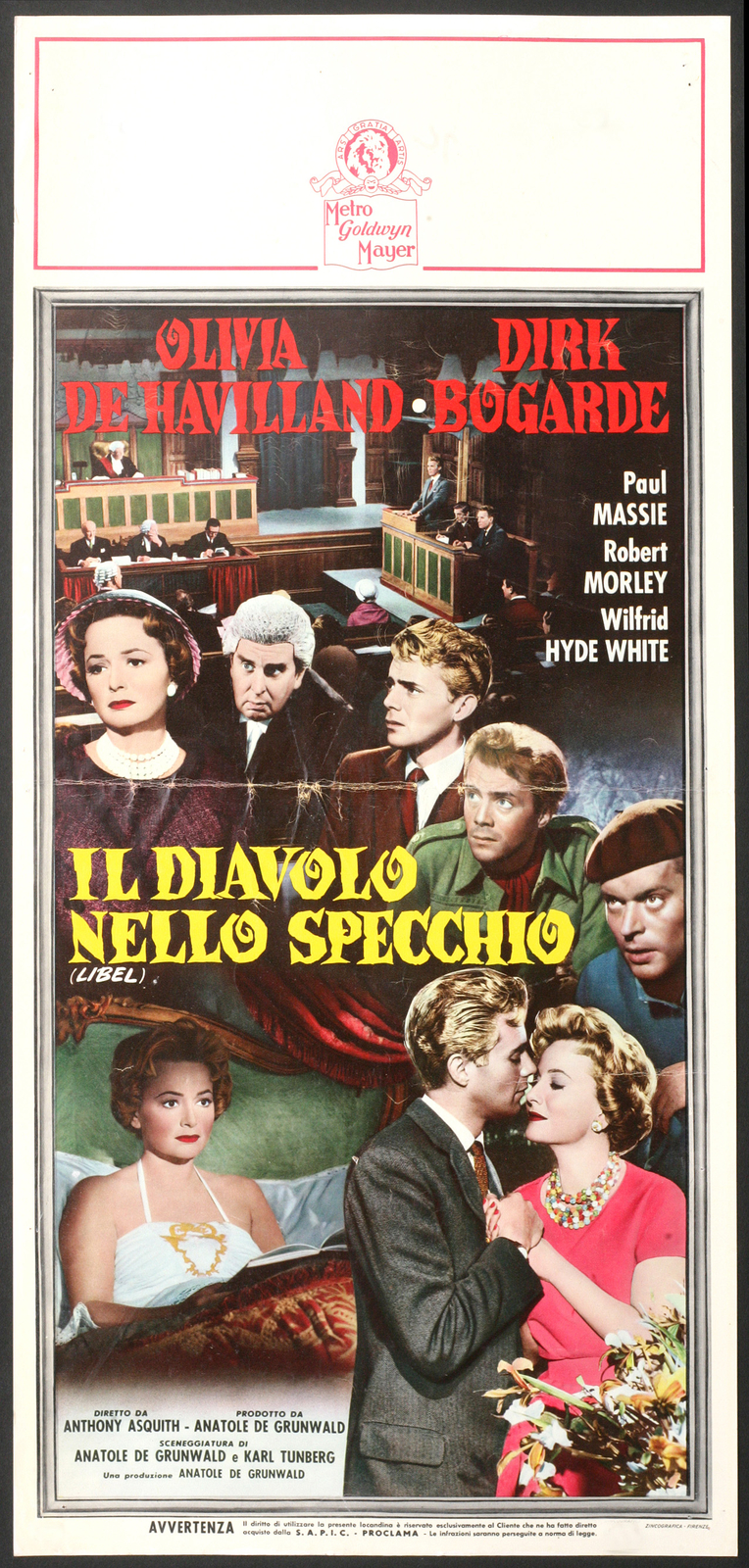 Locandina di Il diavolo nello specchio (1959)