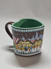 2018 Christmas Heart Cup Mug Christkindlmarket Chicago Hot Chocolate Fast Ship