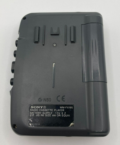 Sony Walkman WM-FX195 Radio Cassette Player scatola COMPLETO leggere descrizione - Afbeelding 8 van 11