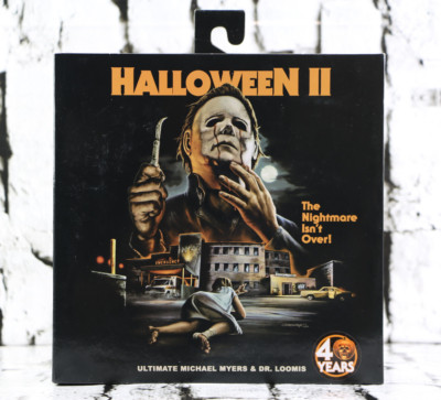 NECA Horror Holloween II Ultimate Michael Myers & Dr Loomis Action Figure