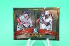 (3 Cards) 2022 Bowman Draft BlackJack #BJ-5 Elijah Green Jake Bennett BG6