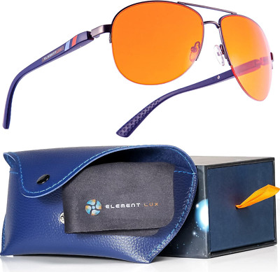 Blue Light Blocking Glasses Amber Blue Blocker Glasses - for Better Sleep, Gamin