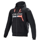 Alpinestars Ignition Hoodie Black Red Fluo