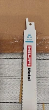 200 Hilti reciprocating saw blades, NEW, 8", Premium Metal, 14TPI, MB20