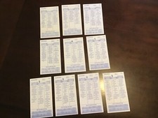 Strat-o-Matic Baseball Game Cards Lot of 10 cards Kevin Appier