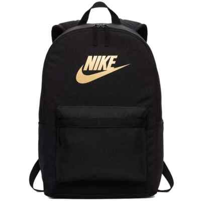 Nike Heritage Rucksack Sport Gym Schulrucksack Unisex Tasche Schwarz BA5879-013