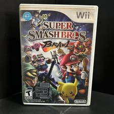 Super Smash Bros. Brawl - Nintendo Wii. CASE ONLY. Check Pictures
