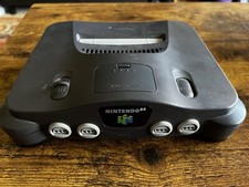 Nintendo 64 System With AV And Power Cords Great Condition Ships Fast