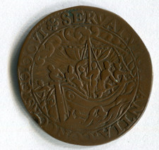 1606 Netherlands Jeton Dugniolle 3611 Dordrecht Jetton Medal Token Coin 29mm