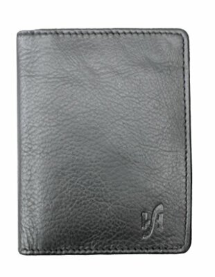 Starhide Herren RFID-blockierend schmal faltbar echtes Echtleder Kreditkartenhalter 